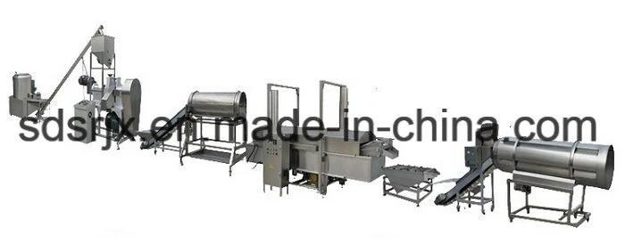 Automatic Deep Fried Corn Curls Cheetos Production Line Equipment