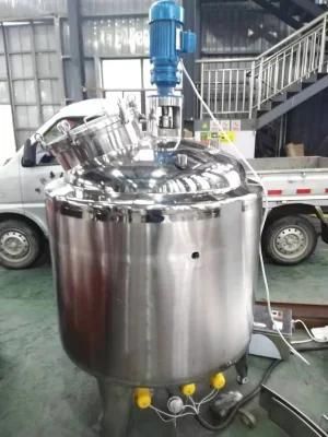 2000L 5000L Stainless Steel Dairy Pressure Vacuum Mixer Price