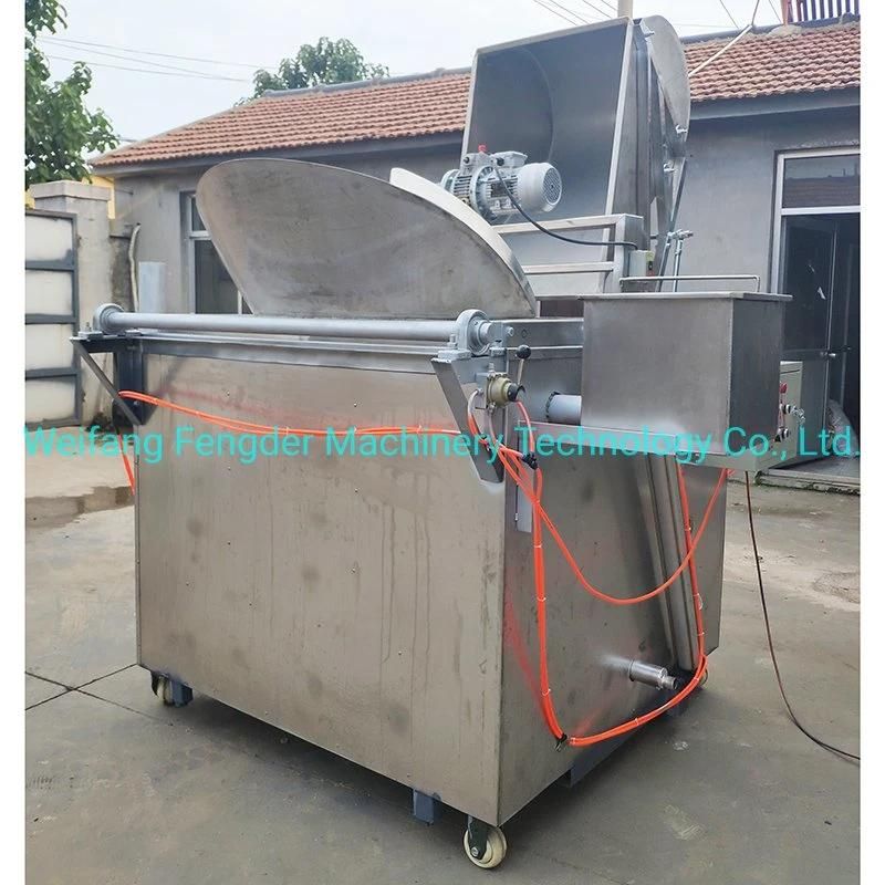 Industrial Batch Deep Fryer Frying Machine for Chips Peanut Garlic