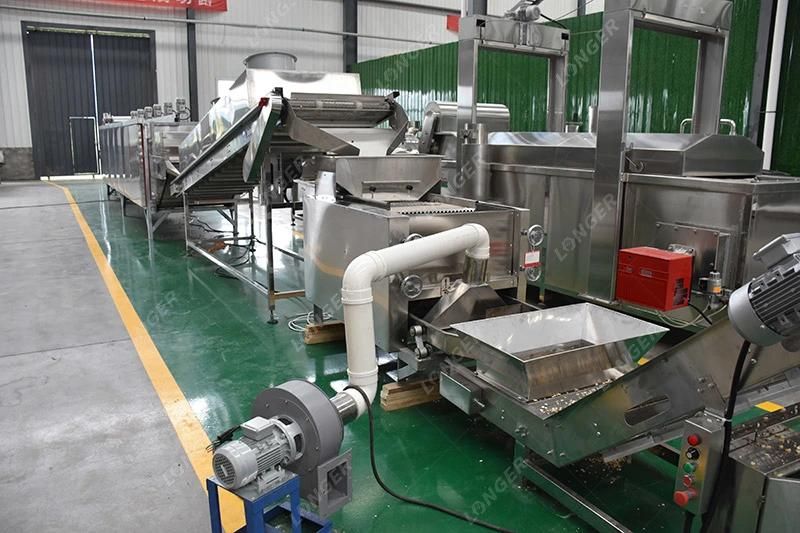 100-1000kg/H Peanut Butter Processing Making Equipment with Cooling Device