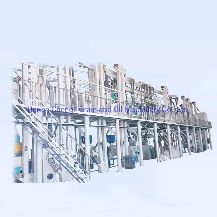 Complete Set Corn Maize Flour Mill Milling Machines From Manufacture 2020