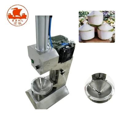 Green Coconut Young Coconut Skin Peeling Deshelling Machine