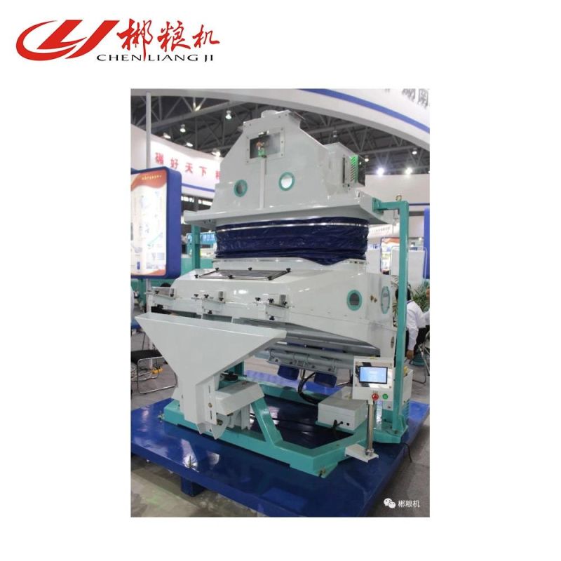 Clj Manufacture Rice Milling Machine Tqsx Suction Type Vibrating Destoner Machine in Egypt