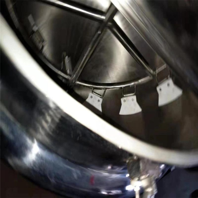 Jacketed Mixing Cooking Kettle with Agitator and Scraper