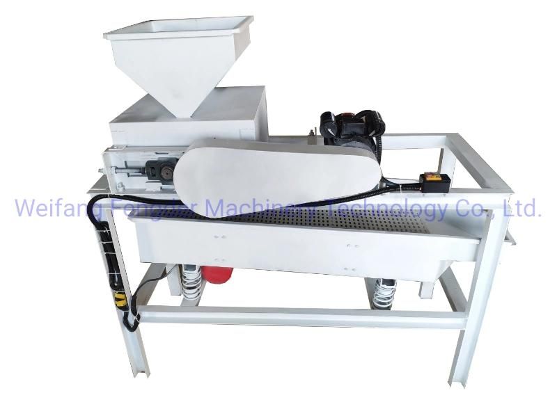 Small Walnut Almond Palm Kernel Cracking Sheller Shelling Machine From Factory