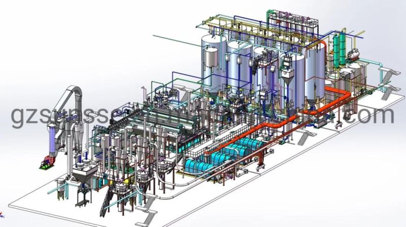 Automatic Control Corn/Maize Starch Plant Machine