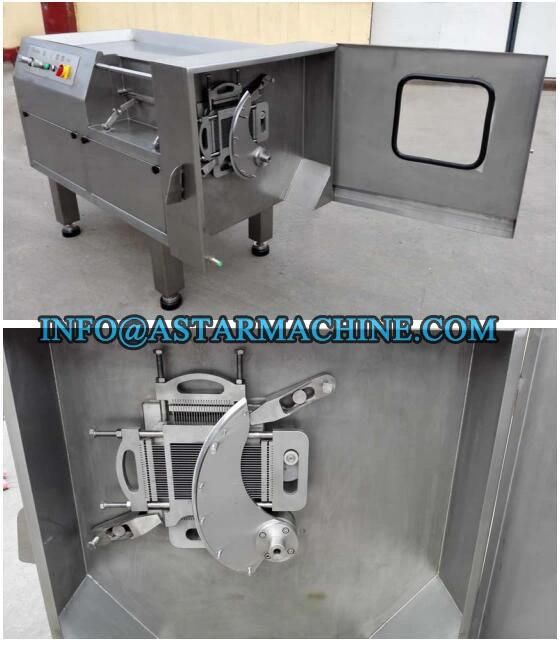 Industrial Use Frozen Fresh Meat Cube Cutting Machine