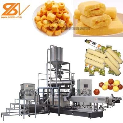 Cheese Balls Corn Puff Snacks Making Machine