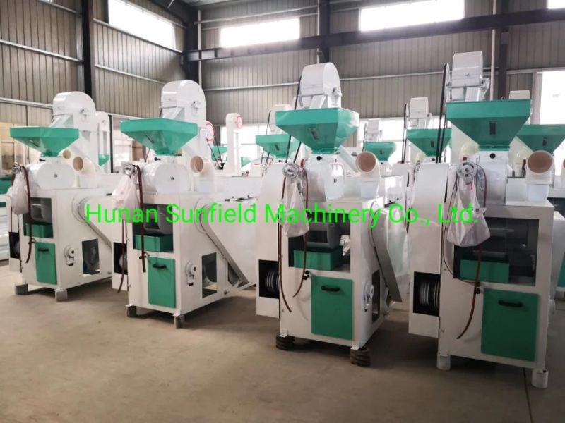 400-500kg/H Mini Agro Rice Processing Machine with Diesel Engine