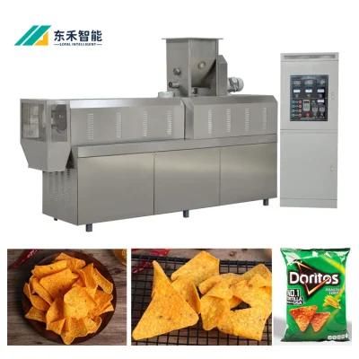 120kg/H Doritos Corn Chips Making Machine Tortilla Chips Equipment Doritos Making Machine