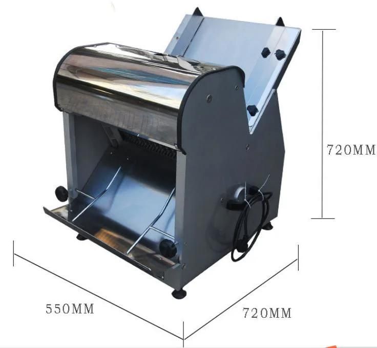 Commercial Bread Slicer 39PCS Per Time Durable Stainless Steel Bakering Equipment