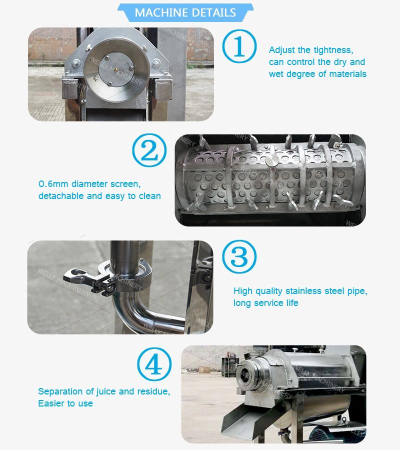 Low Energy Consumption Orange Pomegranate Lemon Juicer Extractor Machine
