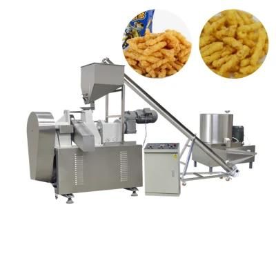 Cheetos Kurkure Niknak Corn Cheese Making Machine Process Production Line