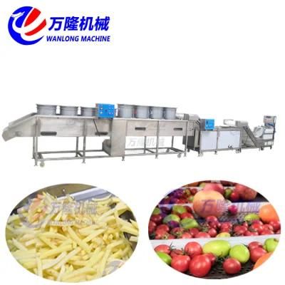 Support-Customized Vegetable Salad Cutting Washing Drying Machine Line Processing Line