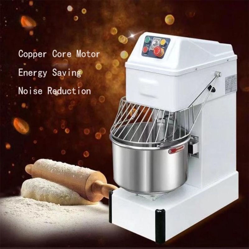 Flour Mixing Pizza Dough Industrial Bread Mixer Prices Sale, Flour Dough Mixing Machine Baking 25kg 50kg 75kg 100kg Spiral Mixer