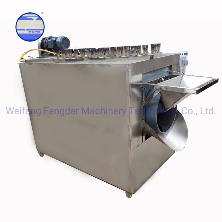 Custom-Made Factory Nuts Roaster Electric Chestnuts Roaster Machine Commercial Drum Rotary Peanut Roasting Machinehigh Efficiency