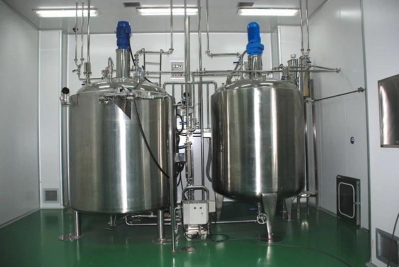 2000L Stainless Steel Juice Milk Mixing Pressure Wine Fermentation Tank