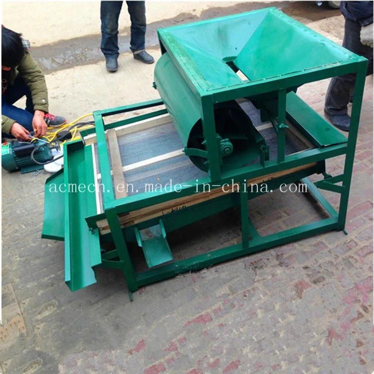 High Quality Vibration Grain Screening Machine Two Layers Soybean Rice Bean Wheat Seeds Cleaner