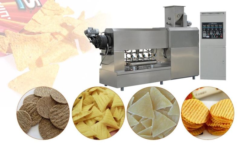 180kg/H Doritos Chips Machines Corn Chips Snack Food Machine Corn Tortilla Chips Making Machine