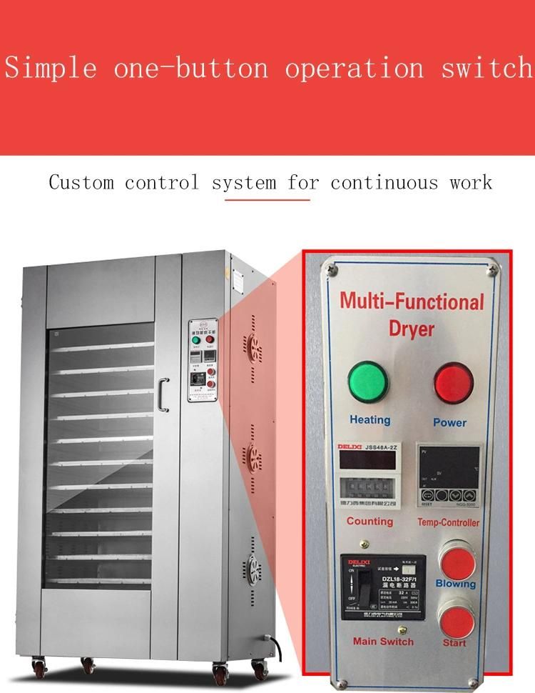 Multifunctional Food Drying Machine Fruit Vegetable Sea Food Dryer Drying Food Dehydrator Machine