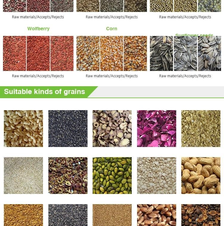 Grain / Cashew Nut / Walnut / Apricot Kernels Shell Separating Machine