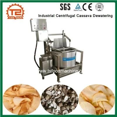 Industrial Centrifugal Cassava Dewatering Machine for Before &amp; After Chips Frying