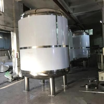 Insulated Tank Stainless Steel Mixing Tank Pressure Tank Insulation Tank