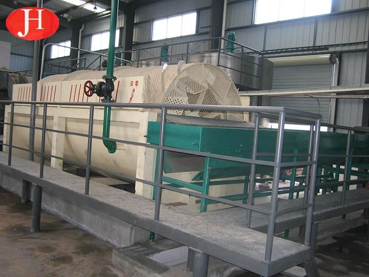 Arrowroot Starch Processing Line Rotary Washing Arrowroot Cleaning Making Machine