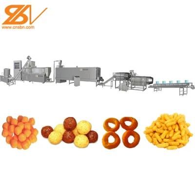 Automatic Snacks Food Corn Puffs Production Line