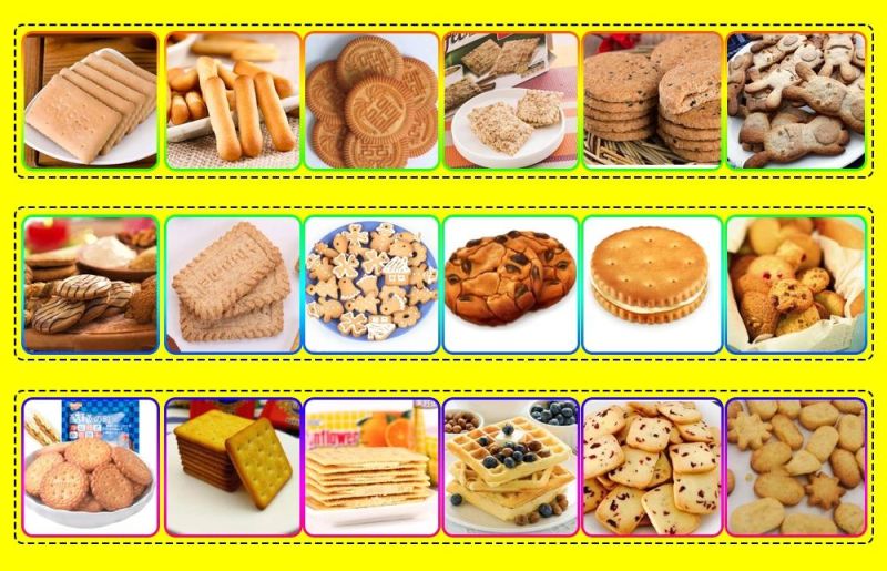 Automatic Cracker Biscuit Making Machine Sandwich Biscuit Machine