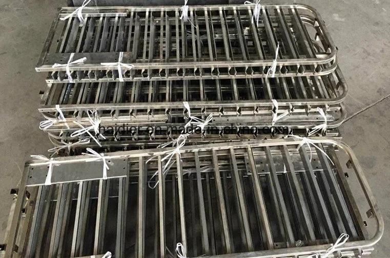 High Standard Stainless Steel Knocked-Down Baking Tray Rack Trolley