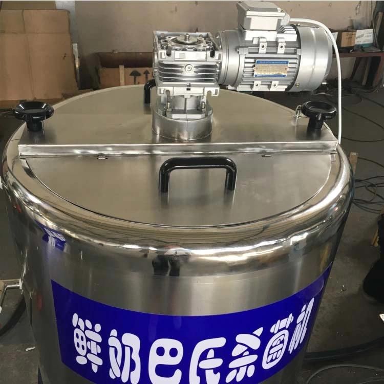 500L Customized Electric Heating Juice Pasteurizer Milk Mixing Tank