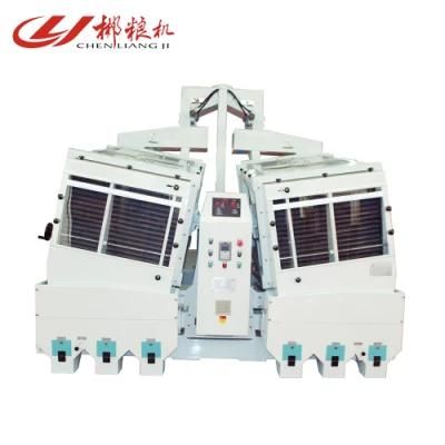 Clj Brand High Quality Grain Processing Machinery Mgcz60X16X2 Gravity Double Body Paddy ...