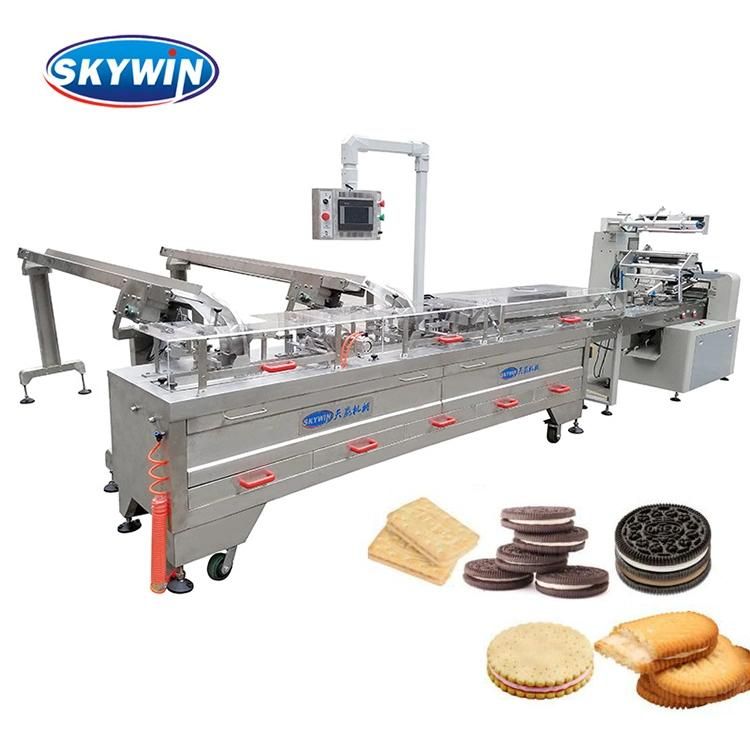 Automatic Ice Cream Sandwich Biscuit Cookie Making Machine Bakery Equipment Factory Price