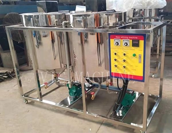 Factory supply palm edible oil refinery machine mini oil refinery