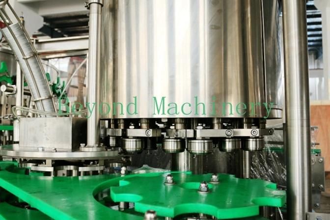 Automatic Soda Water Filling Machine with PLC Control