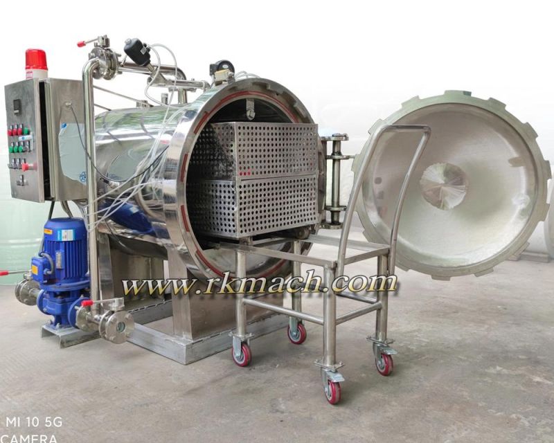 Small Scale Canned Meat Sterilizer Retort