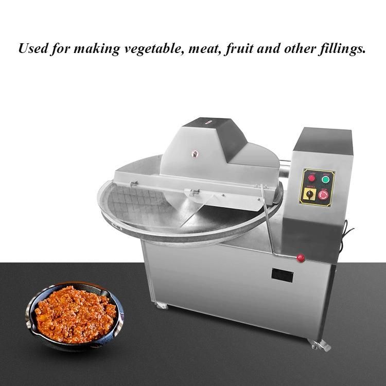 Electric Meat Bowl Chopper Cutter Food Mixer Grinder Chicken Meat Pepper Chopping Machine