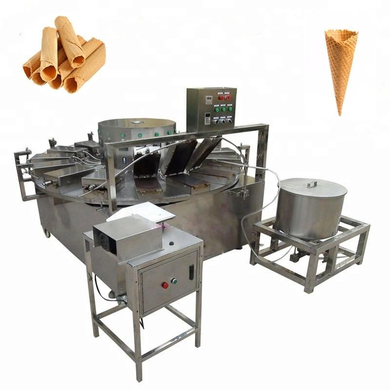 Egg Roll Waffle Cone Maker Ice Cream Cone Machine