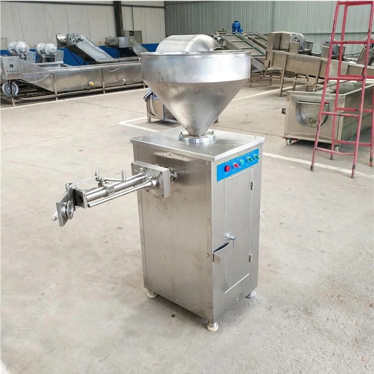 Pneumatic Quantitative Automatic Kink Sausage Stuffing Mixing Filler Machine Sausage Filling Machine