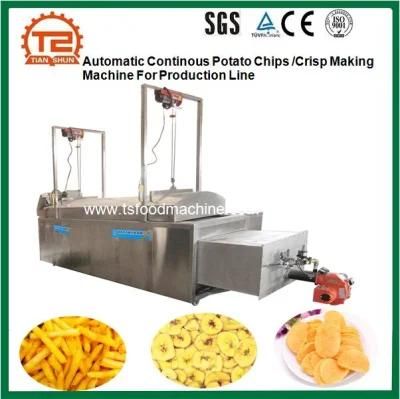 Automatic Continous Potato Chips /Crisp Making Machine for Production Line