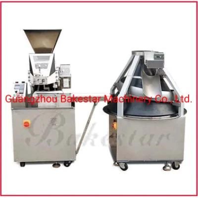 Continous Dough Dividing Automatic Dough Cutter and Rounder for Sticky Flour Sticky Dough