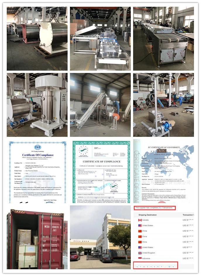 Chocolate Bar Alcohol Center Filling Molding Machine