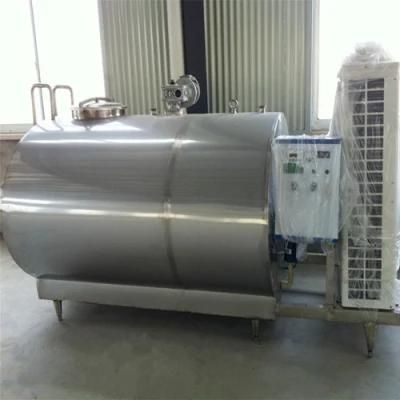 304 316 Stainless Steel Horizontal Milk Tank with Refrigerator Price