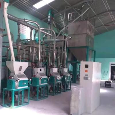 Hot Sale 30t/24h Maize Milling Machine Maize Mill for Zambia