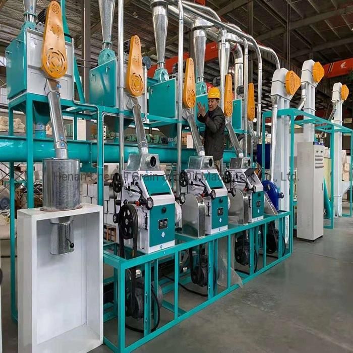 Maize Flour Processing Corn Machine