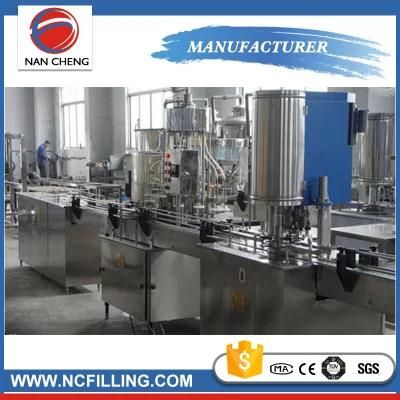 Ce Automatic Liquid Can Filling Capping Machine