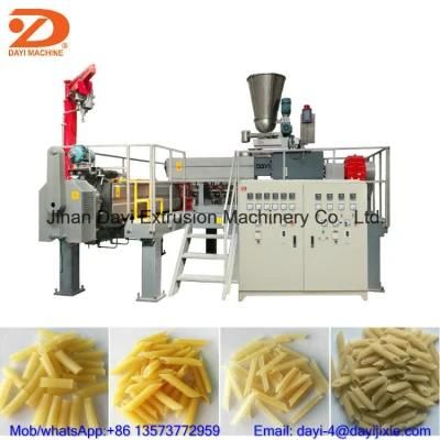 2D 3D Wheat Potato Pellet Snacks Chips Extruder Machinery