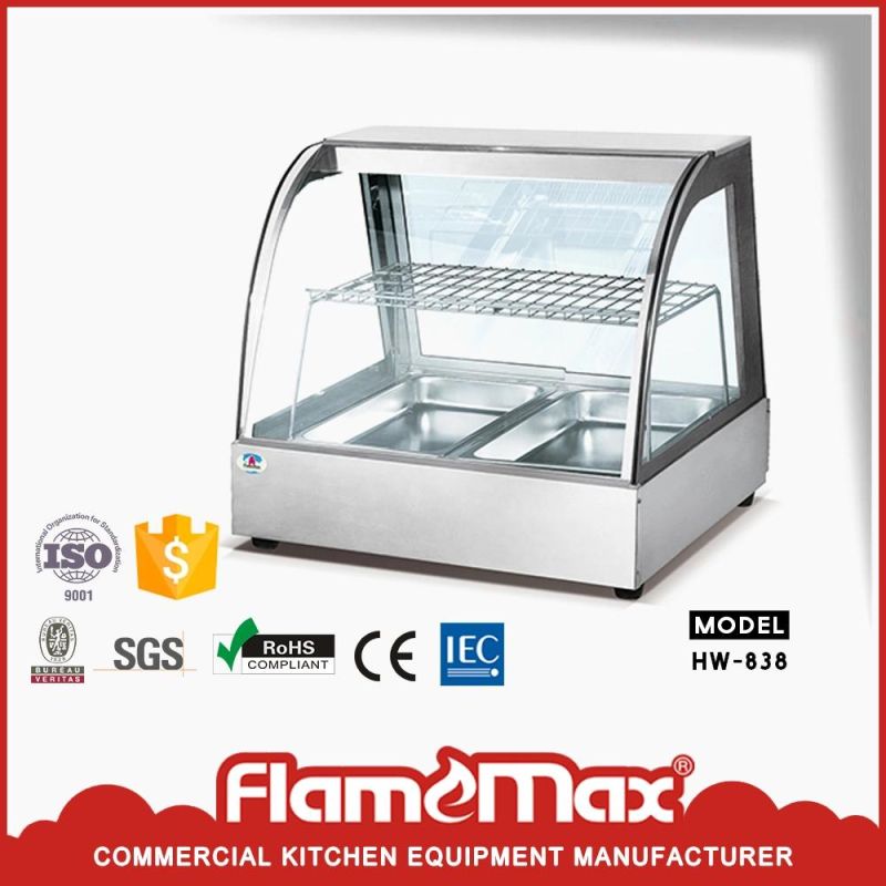 Food Display Warmer Showcase 2-Layer 4-Pan (HW-3P)