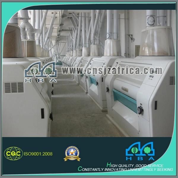 Flour Milling Line (40T-600T) Maize Milling Machine Corn Grinding Machine